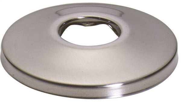 Keeney K91BN Bath Flange, 1/2 in Connection, IPS, Metal, Brushed Nickel