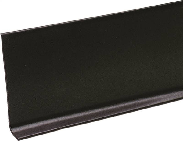 M-D 75457 Wall Base, 120 ft L, 4 in W, Vinyl, Black
