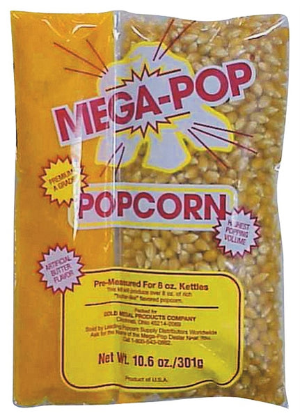 Gold Medal 2836 Popcorn, Artificial Butter Flavor, 8 oz