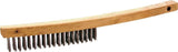 ProSource WB00319S Wire Brush, Metallic Bristle, 5/8 in W Brush, 14-1/4 in OAL