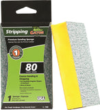 Gator 7300 Sanding Sponge, 5 in L, 3 in W, 80 Grit, Coarse, Aluminum Oxide Abrasive