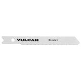 Vulcan 825461OR High-Quality Jig Saw Blade, 3-1/2 in L, 6 TPI, HSS Tooth Cutting Edge