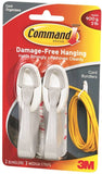 Command 17304 Cord Bundler, Plastic, White