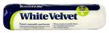 RollerLite White Velvet 9WV038 Roller Cover, 3/8 in Thick Nap, 9 in L, Dralon Cover, White