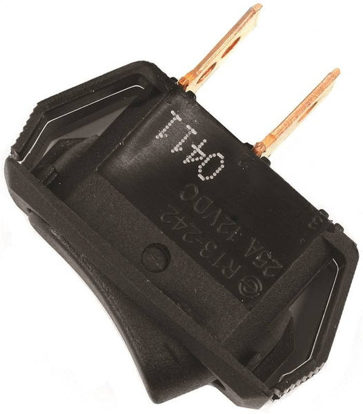 Jandorf 61169 Rocker Switch, 25 A, 12 VDC, SPST, Tab Terminal