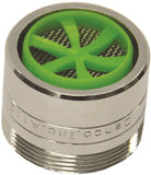 Danco 10485 Faucet Aerator, 15/16-27 x 55/64-27 Male x Female Thread, Brass, Chrome Plated, 1 gpm