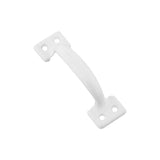 National Hardware N248-484 Sash Lift, 4 in L Handle, Steel, White