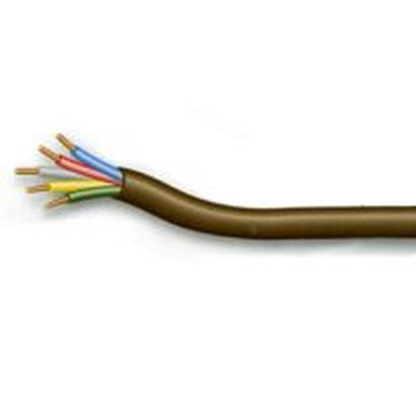 Southwire 553056607 Thermostat Wire, 18 AWG Wire, 5 -Conductor, 250 ft L, Copper Conductor, PVC Sheath, 150 V
