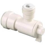 WATTS 3556-1008/P-678 Angle Valve, 1/2 x 3/8 in Connection, Sweat x Sweat, 250 psi Pressure, Thermoplastic Body