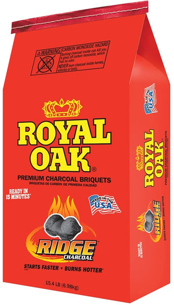 ROYAL OAK 192-294-021 Charcoal Briquettes, 15.4 lb Bag