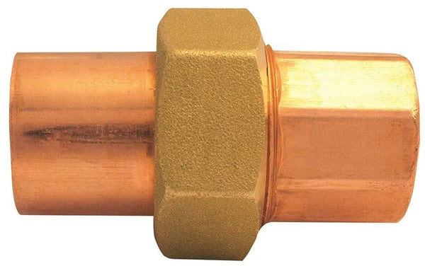 ELKHART PRODUCTS 33584 Pipe Union, 1 in, Sweat, Copper