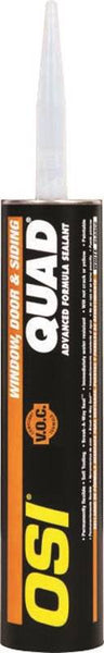 OSI 1636986 Advanced Formula Sealant, Gray 513, 7 days Curing, 20 to 100 deg F, 10 oz Cartridge