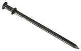 ProFIT 0077195 Scaffold Nail, 16D, 3 in L, Steel, Brite, Duplex Head, Round, Smooth Shank, 5 lb