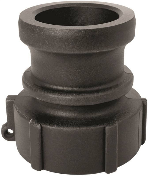 GREEN LEAF 200A/GLP200A Cam Lever Coupling, 2 in, Male x FNPT, Glass Filled Polypropylene