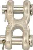 Campbell T5423300 Clevis Link, 1/4 x 5/16 in Trade, 3900 lb Working Load, Steel, Zinc