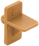 Knape & Vogt 335P PLAS Shelf Support Pin, Plastic, Tan