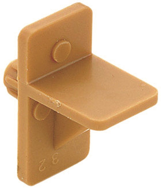 Knape & Vogt 335P PLAS Shelf Support Pin, Plastic, Tan