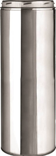 SELKIRK 208018 Chimney Pipe, 10 in OD, 18 in L, Stainless Steel