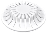 Danco 10769 Bathroom Sink Hair Catcher, Plastic, White