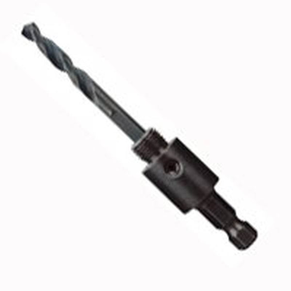 Milwaukee 49-56-7010 Hole Saw Arbor, 1/2 in - 20 Thread, 3/8 in Shank, Hex Shank