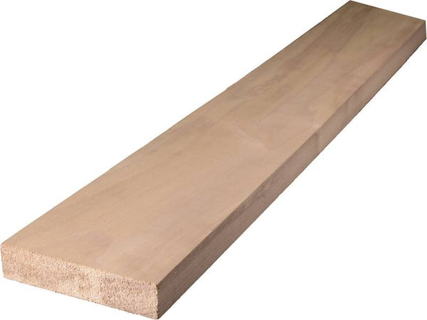 ALEXANDRIA Moulding 0Q1X4-27048C Hardwood Board, 4 ft L Nominal, 4 in W Nominal, 1 in Thick Nominal