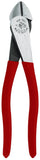 KLEIN TOOLS D248-8 Diagonal Cutting Plier, 8-1/16 in OAL, 3/4 in Cutting Capacity, Red Handle, Ergonomic Handle
