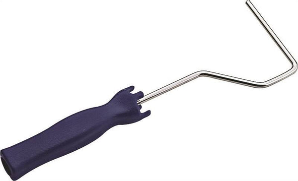 WOOSTER Mini-Koter R012-4 Roller Frame, 4 in L Roller, Plastic Handle, Threaded Handle, Blue Handle