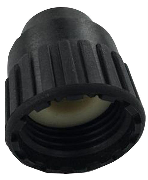 Flair-It 30860 Pipe Cap, 1/2 in, PEX, Black