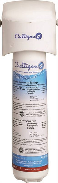 Culligan IC-EZ-3 Icemaker and Refrigerator Filter, 500 gal Capacity, 0.5 gpm