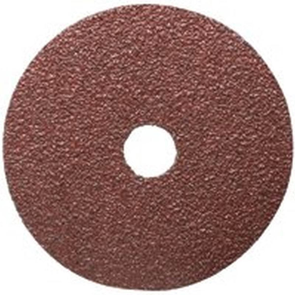 NORTON 01915 Sanding Disc, 5 in Dia, 7/8 in Arbor, Coated, 16 Grit, Extra Coarse, Aluminum Oxide Abrasive