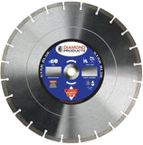 DIAMOND PRODUCTS 85261 Circular Saw Blade, 14 in Dia, Universal Arbor, Diamond Cutting Edge