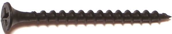 MIDWEST FASTENER 10509 Screw, #6 Thread, 2 in L, Coarse Thread, Bugle Head, Phillips Drive, Phosphate