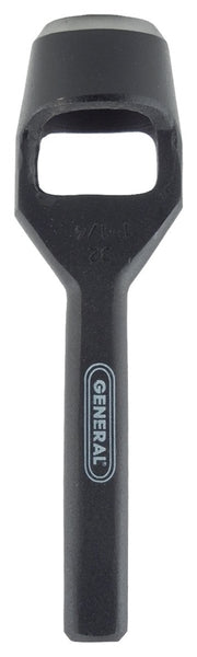 GENERAL 1271O Arch Punch, 1-1/4 in Tip, 6-3/4 in L, Steel