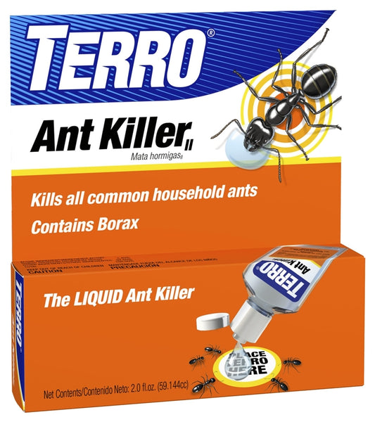 TERRO T200-12 Ant Killer, Liquid, 2 oz Bottle