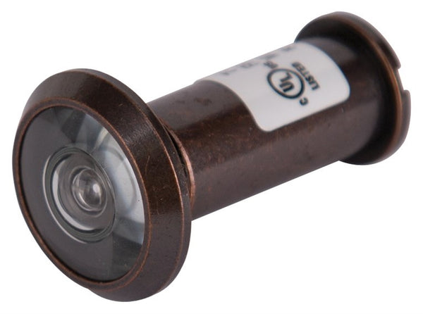 Prosource LR-002VB-PS Door Viewer, Solid Brass, Venetian Bronze