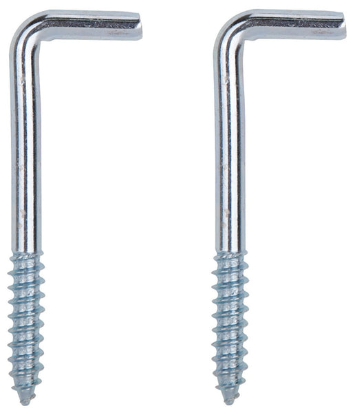 ProSource Screw Hook, 13/16 in Opening, 6.5 mm Thread, 3 in L, Steel, Zinc