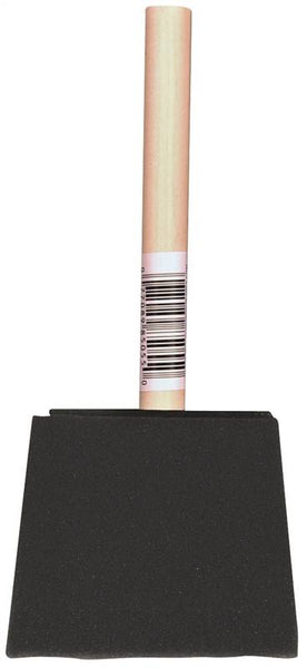 ProSource 850530 Paint Brush, 3 W in Brush, Foam Brush, Wood Handle