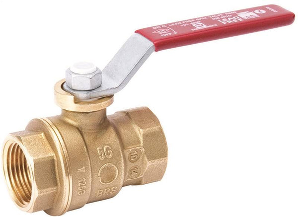 B & K ProLine Series 107-406NL Gas Ball Valve, 1-1/4 in Connection, FPT, 600/150 psi Pressure, Manual Actuator