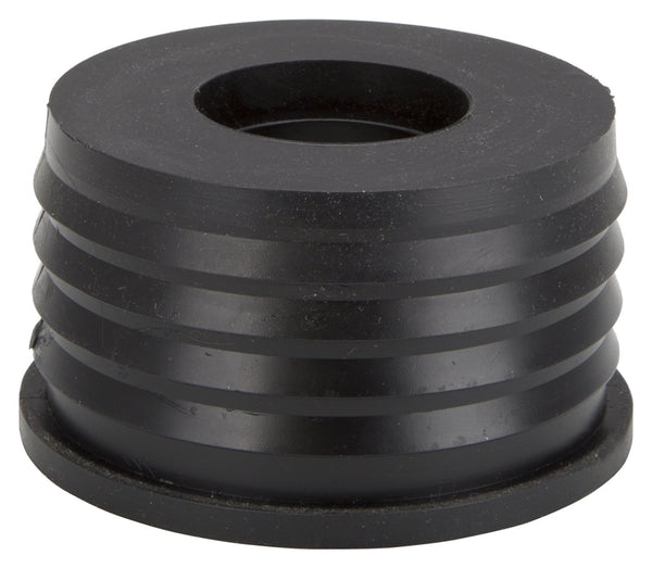 ProSource Hub Donut, 3 x 1-1/2 in, Compression, PVC, Black