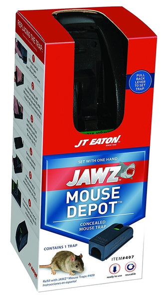 J.T. EATON JAWZ 407 Covered Mouse Trap