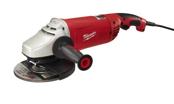 Milwaukee 6088-30 Angle Grinder with Lock-On, 15 A, 5/8-11 Spindle, 7, 9 in Dia Wheel, 6000 rpm Speed