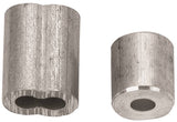 Campbell B7675414 Cable Ferrule and Stop Set, 3/32 in Dia Cable, Aluminum