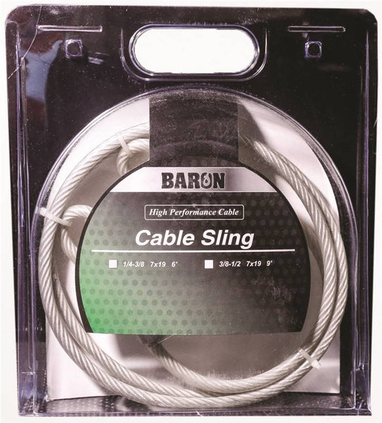 Cablesling Vnylctd 1/4x3/8x6ft