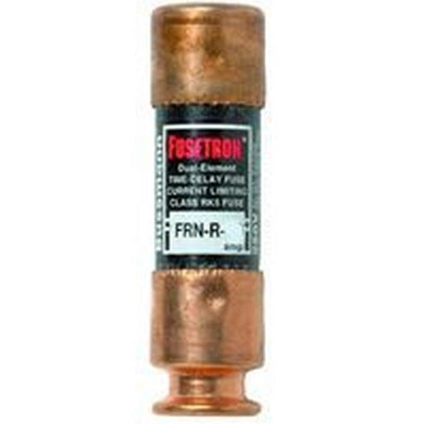 Bussmann BP/FRN-R-35 Fuse, 35 A, 250 VAC, 125 VDC, 20, 200 kA Interrupt, Fiberglass Body, K