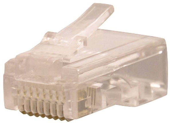 GB GMC-88C5 Modular Plug, RJ-45 Connector, 8 -Contact, 8 -Position, White