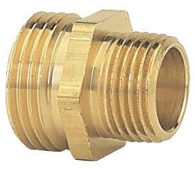 Gilmour 7MH5MP Hose Connector, 3/4 x 1/2 in, MNH x MNPT, Brass