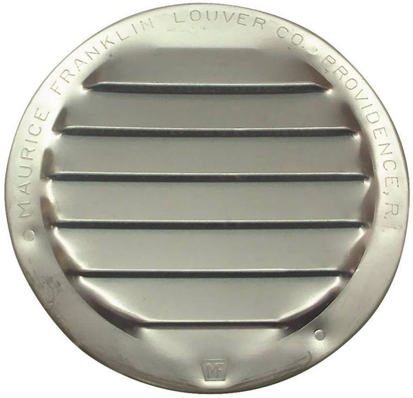 Maurice Franklin RL-100 3 4PK Mini Louver, Round, 2.98 in Rough Opening, Aluminum