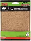 Gator 5033 Sanding Sheet, 4-1/2 in W, 5-1/2 in L, 60 Grit, Coarse, Aluminum Oxide Abrasive, Paper Backing