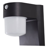 PowerZone O-JJ-700-MB Security Light, 120 V, 9 W, 1-Lamp, LED Lamp, Bright White Light, 700 Lumens, 4000 K Color Temp