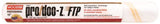 WOOSTER RR667-18 Paint Roller Cover, 1/2 in Thick Nap, 18 in L, Fabric Cover, White